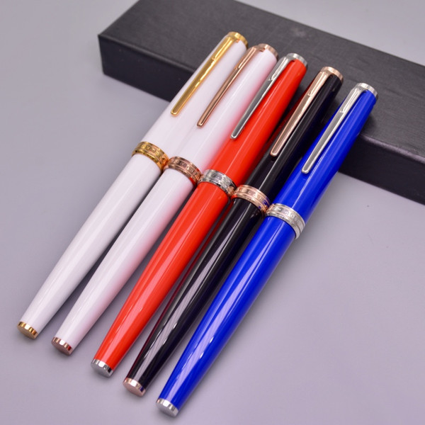 High Quality Cruise Pix Series Rollerball Pen Red / White / Black / Blue Metal Stationery School Office Supplies Monte Brands Writing Pens