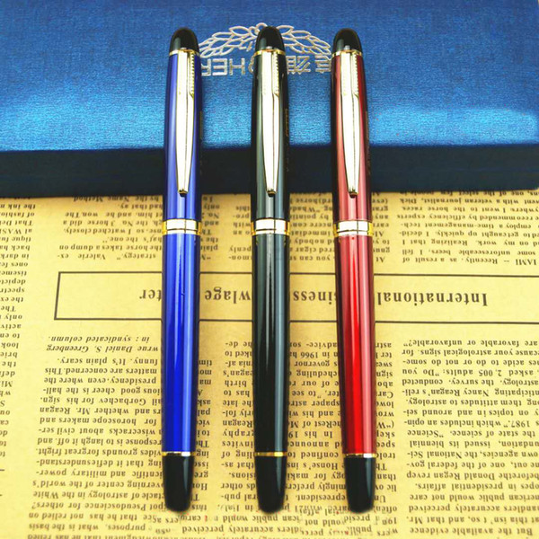 1 PC High Quality HERO Fountain pen Full metal Golden Clip luxury pens Caneta Stationery Office school supplies 8867