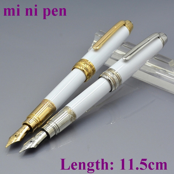 Luxury Monte brands Mini 11.5cm classic Fountain pen stationery school office supplies with loveliness write ink pens As lady gift