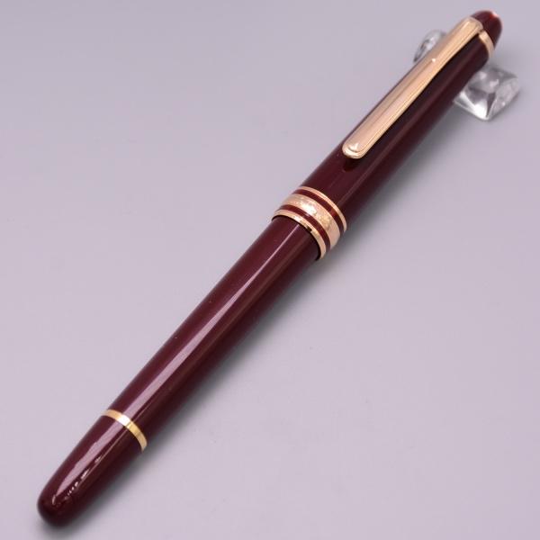 Luxury 163 Red Resin Pen Masterpiece Burgundy Rollerball Pen And Ballpoint Pen With Number