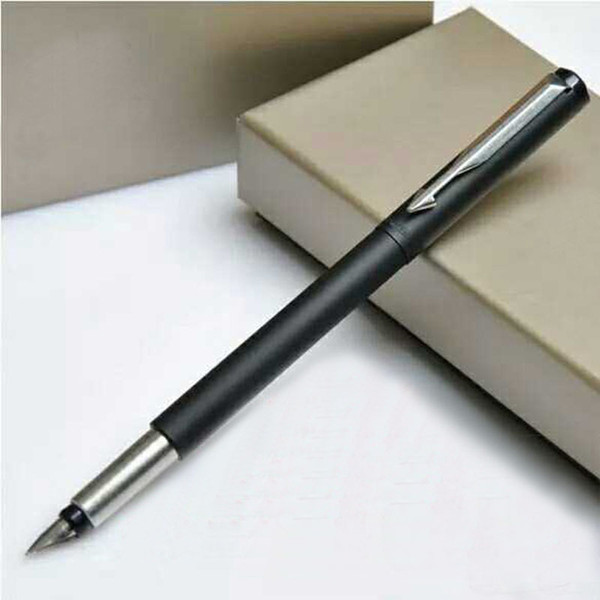 Free Shipping Parker Pen Matte Black Fountain Pen School Office Suppliers Business Excutive Fast Writing Fountain Pens Stationery Best Gift