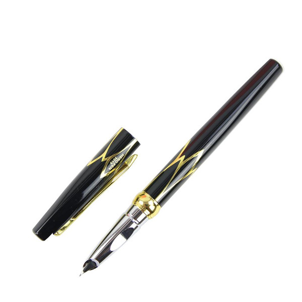 Wholesale- Hero 3019 Black Business Office Fine Nib Fountain Pen New Very Good Buy