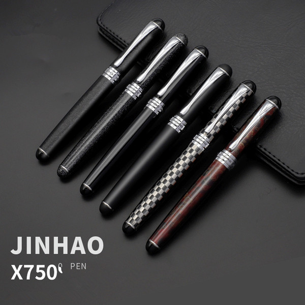 Classical Iraurita Fountain pen Metal calligraphy writing pens Jinhao 750 Stationery Office signature school supplies A6299