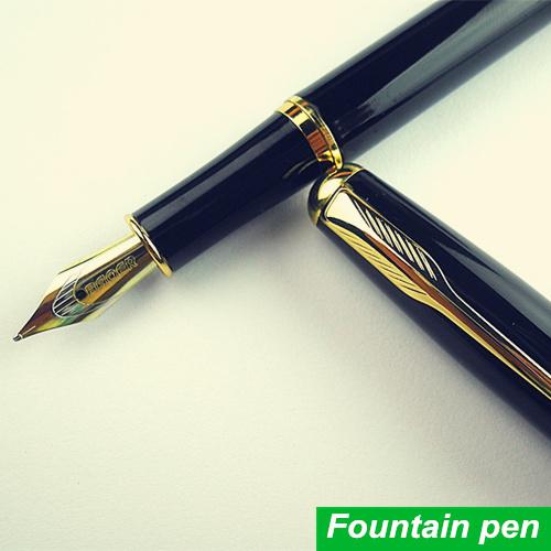 Fountain pen Iraurita Golden Clip pens caneta tinteiro Baoer 388 material escolar school supplies 6298