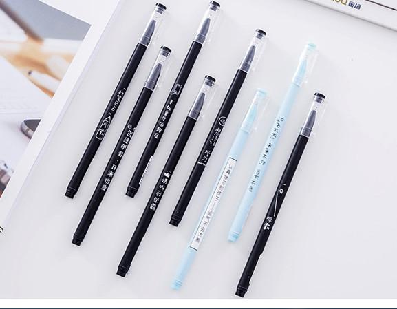 Best selling gel pens Creativity Makes Strange Writing Neutral Pen Personal Stationery of the Second Generation Simple Signature Pen203