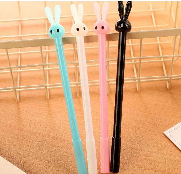 Best selling gel pens orean Stationery Cute Cartoon Chao Meng Rabbit Pen 0.38mm Neutral Pen Creative Pen Signature Pen211