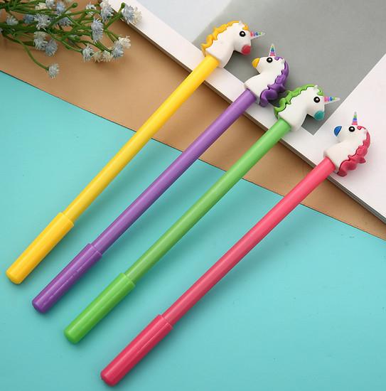 Best selling gel pens Cartoon Creative Unicorn Neutral Pen Simple Fresh Black Pen Signature Pen Office Stationery199