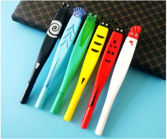 Best selling gel pens Japanese and Korean Creative and Lovable Initial Neutral Pen Students'Individual Needle and Tube Pen361