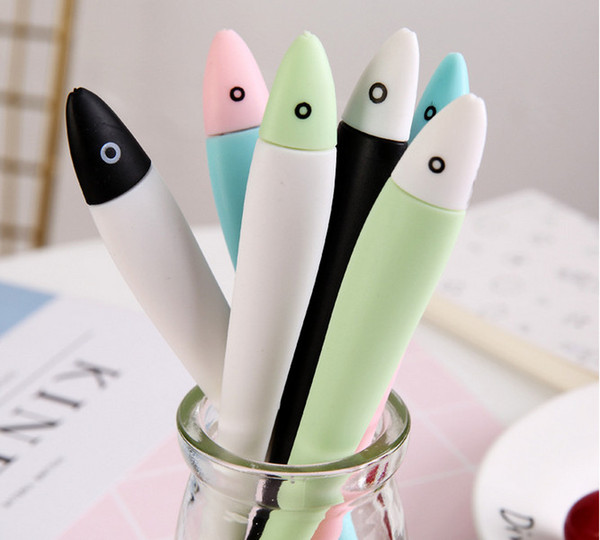 Best selling gel pens Creative stationery fish modelling neutral pen cute cartoon student water pen 457