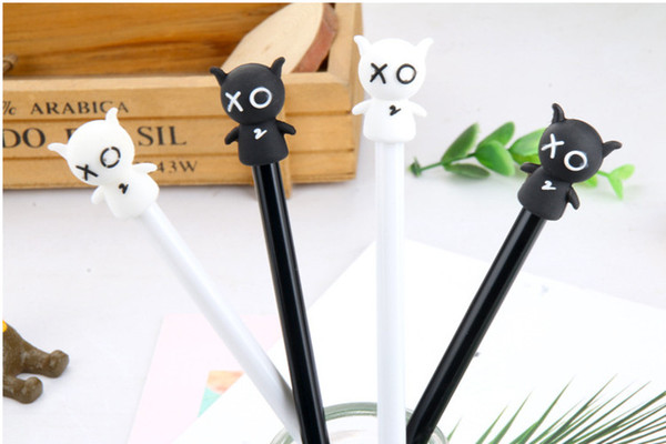 gel pens free shipping XO neutral pen black and white lamb black water pen student stationery signatu
8000
re office pen425