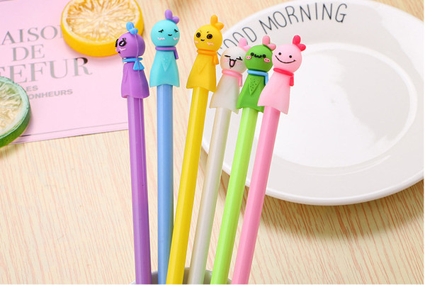 wholesale gel pens free shipping Cartoon doll neutral pen sunny day doll signature pen student prize20