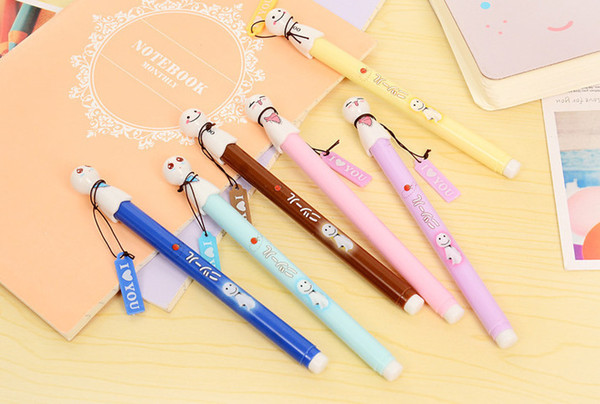 Best selling gel pens Korean stationery sunny baby fresh lovely black ink pen creative neutral pen signature pen264