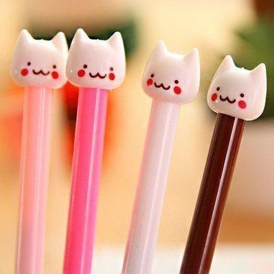 Korean Stationery Cute Creative Neutral Pen 0.5MM Small Fresh Water Pen Black Signature Pen Student Supplise Wholesale