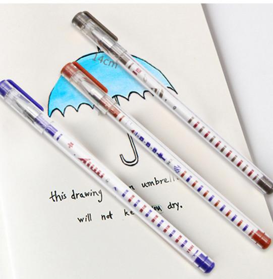 Best selling gel pen wholesale 120pcs\Lot New Korean creative neutral Stationerypen Simple little fresh water pen blakGP2-73