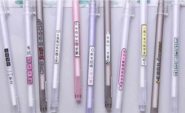 Best selling gel pen wholesale100pcs\Lot free shippingNew Personal Chao Language Soft Girls Neutral Pen Popular Signature Pen 406