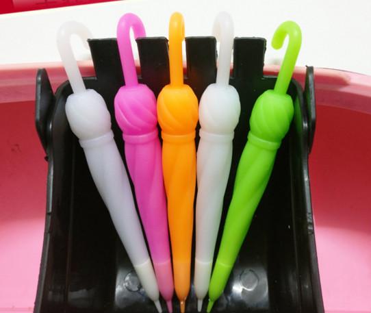 Best selling gel pen wholesale 60pcs\LotKorean stationery cartoon candy color umbrella neutral pen coloured glue rod fountain pen blakGP2-77