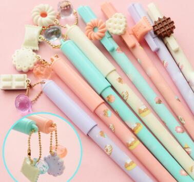 Free Shipping Wholesale Price Factory Cheap Cute Colored Pendant With Candy 0.38mm 240pcs/lot Neutral Pen Gel Ink Pen GP188