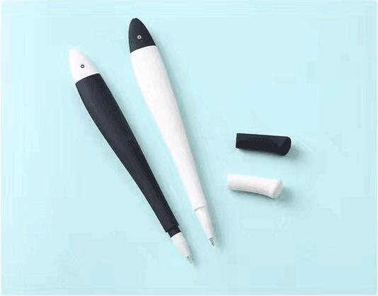 Wholesale Price Factory Directly Free Shpping Fish Pen 0.5mm Neutral Gel Ink Pen 108pcs/lot GP123