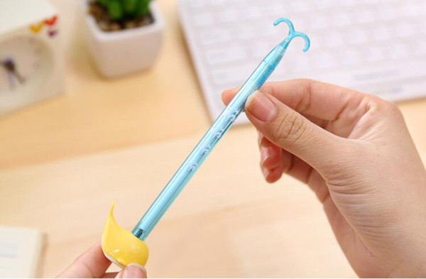 Free Shipping Wholesale Cartoon Goldfish Promotion Style 15cm Neutral Pen 120pcs/lot Gel Ink Pen GP285