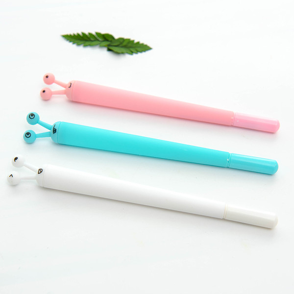 South Korea creative stationery cute snail gel pen 0.5 mm black ink pen lovely Student carbon sign pen