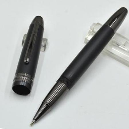 mount roller ball pen matte black , Luxury Pen White Classique office writing pens with series number