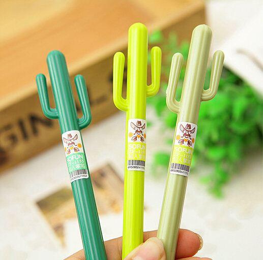 New Creative cute Cactus design Gel pen/office & school/Fashion Gift/Wholesale , dandys