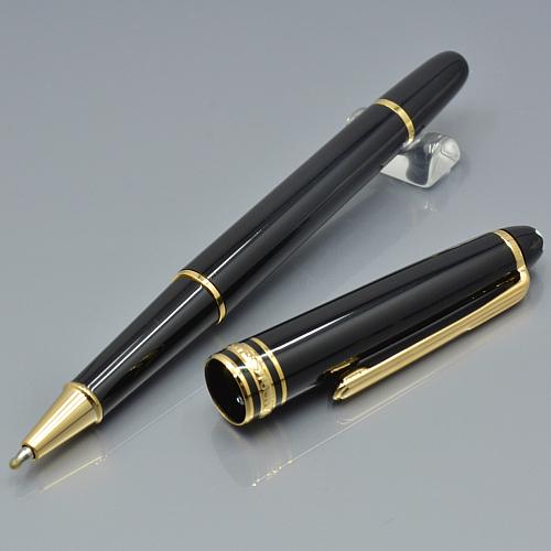 high quality 163 Silver/black roller ball pen school office stationery luxury writing ball pens For Business gift