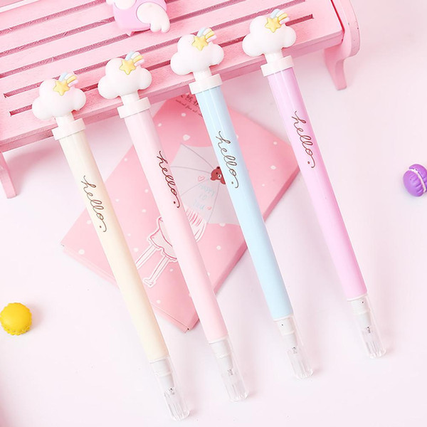 Cloud Star Light Gel Pen Signature Writing School Stationery Supply Holiday Gift