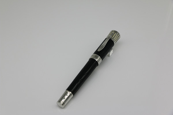 High Quality Mark TW Ice crack Collection Rollerball pen Black Resin and Metal with Serial Number