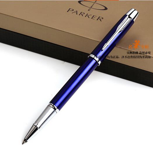 Free Shipping Parker Business Blue Roller Ball Pen School Office Suppliers Gel Pen Best Gift Signature Ballpoint Pens of Writing Stationery