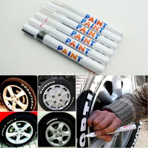 Whatproof Paint Marker Pen Motor Car Tyre Tire Wheel Metal Rubber Plastic