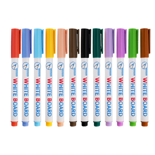 8/12 colors High Quality Erasable whiteboard sharpie marker pen paint marker stationery supply plumones caneta 04417