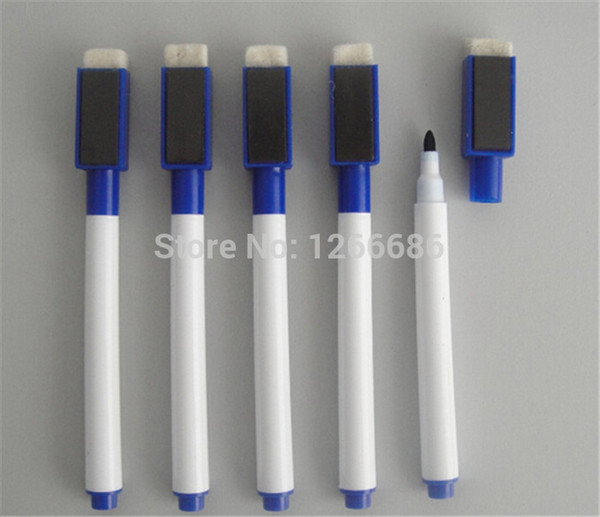 500pcs/lot Whiteboard Marker Pen Dry Erase White Board Marker Pen with no magnets