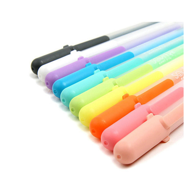 5Pcs Sakura Souffpe jelly stereo pen 3D pen ball hand-painted flash high 0.6mm 10 Colors