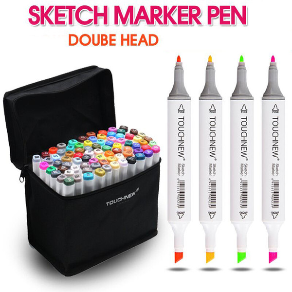 80 Colors Artist Dual Head Sketch Copic Markers Set For Manga Marker School Drawing Marker Pen Design Supplies