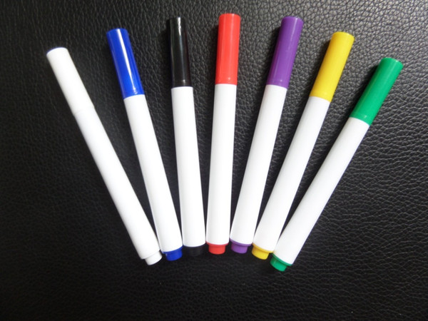 1*10cm Plastic 1 Head Painted Markers 6 Colors Drawing Painting Art Pens for Writing Bag Cloth Designs