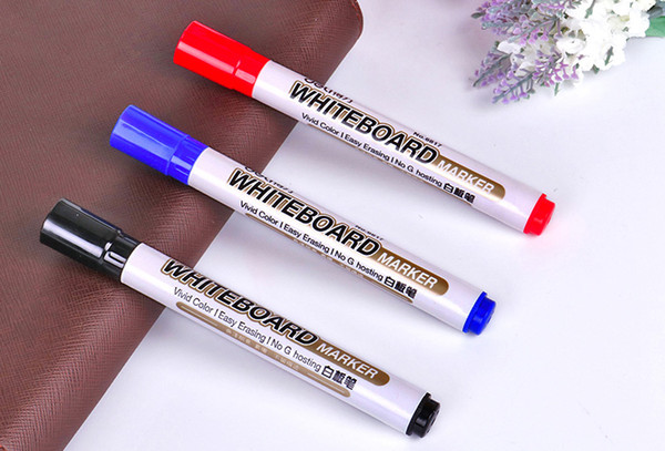 White board marker pen,3 colours of black red blue,sell in 10 pcs per box,