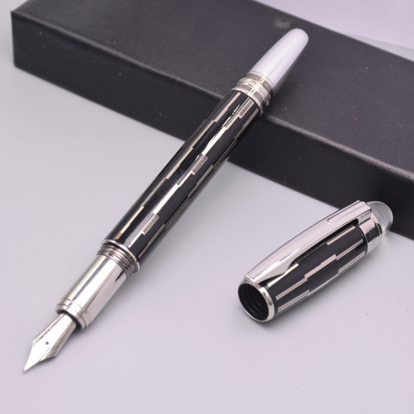 Promotions High Quality MT Pens MB-sw Crystal Top Fountain Pen Stationery School Office Supplies Luxury Writing Fountain Ink Pens