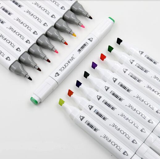 80 Colors Artist Dual Head Sketch Copic Markers Set For School Drawing Sketch TD