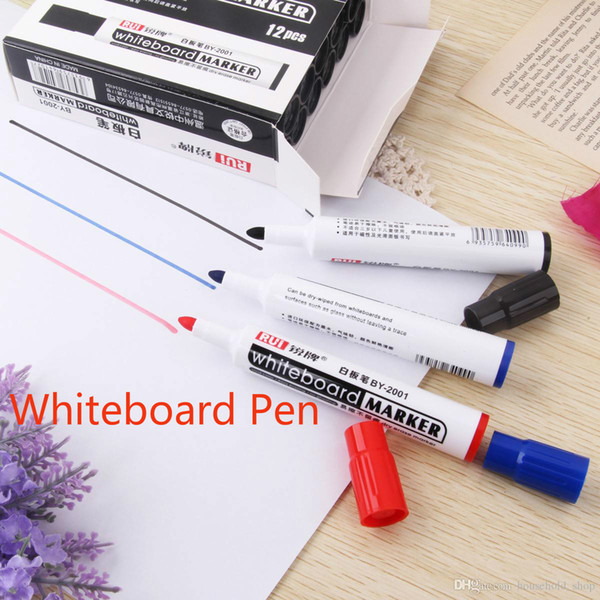 Marker Pen Whiteboard pen 3 Colors Waterproof Erasable Speech pens Mark Point Pens For Teachers and students Speaker With Box