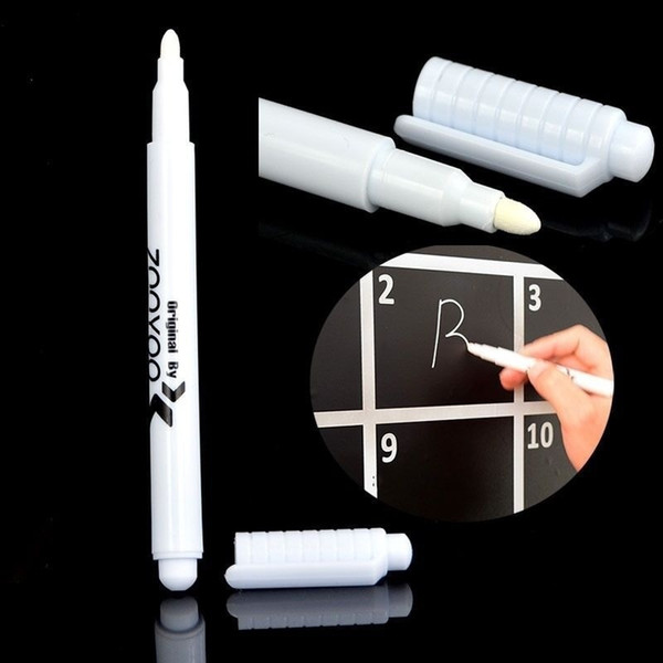 12pcs White Liquid Chalk Pen/Marker for Glass Windows Chalkboard Blackboard