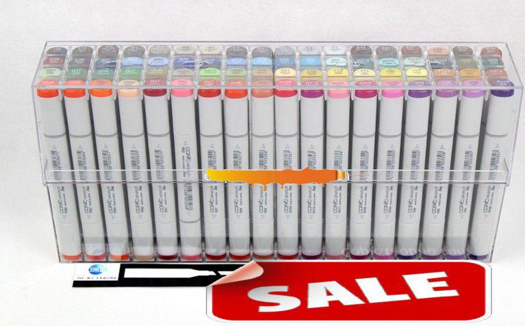 The second generation copic marker pens COPIC Copics Sketch pen comic Handpainted art painting pens set A 72 colors free gift bag pen bags