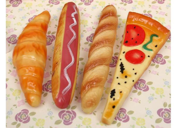 New creative stationery Pizza hot dog bread ballpoint pen student ball-point pen