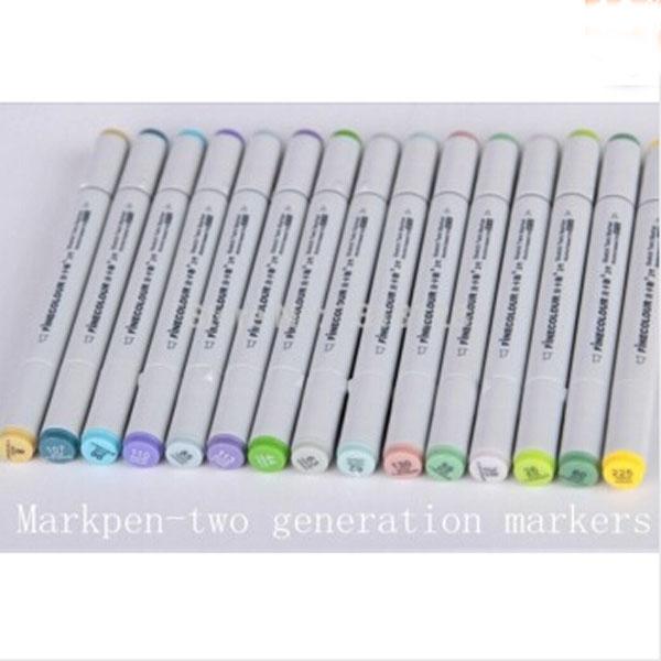 2019 Special Offer 72 Industrial Design Commonly Used Color Finecolour Two Generation Marker Pen Touch Sketch Sets Alcohol Markers Pencil