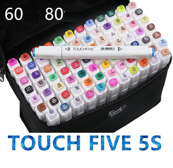 Artist Double Headed Marker Set Soft Head Design Mark Pen Design Paint Sketch Copic Markers for Art Supplies 168 Colors