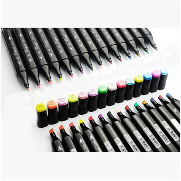 Free Shipping 3 Generation Alcohol 36 Color Pen Paint Drawing Finecolour Markers Manga Design Color Permanent Sketch Marker Sets