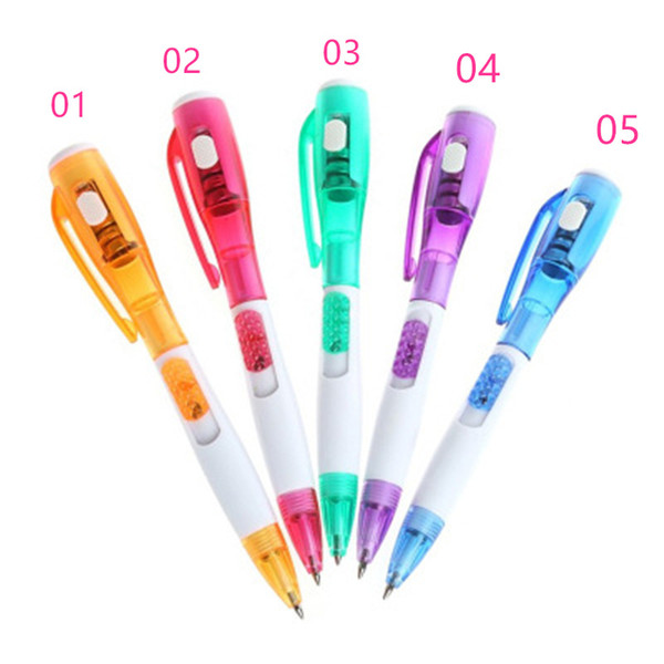 cute creative office stationery with new flashlight multi-function ballpoint pen school office supplies fast shopping jc-262