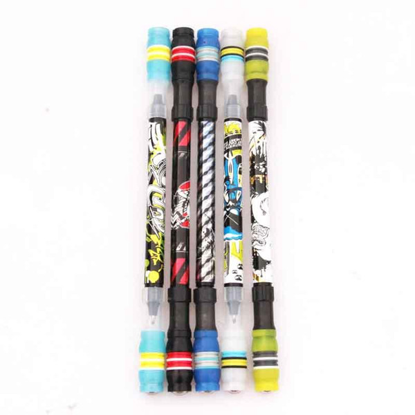 1pcs Penspinning Non Slip Coated Spinning Pen Champion Rolling Pen Ball Point Improve Chile'S Learning Office Supplies