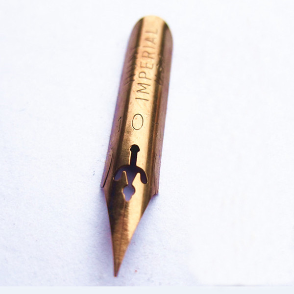 Wholesale-Oblique English Calligraphy Copperplate Script Dip Pen Nib