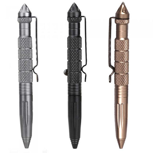 High Quality Tactical Pen defence personal Outdoor EDC Tactical Pen Self Defense Pen Tool Multipurpose Aviation Aluminum Anti-skid Portable